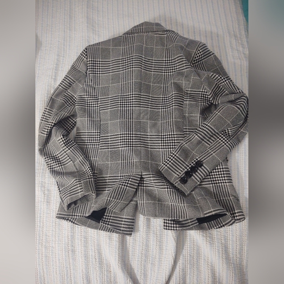 Jamison Blazer with Removable Hood and Zippers - Picture 2 of 10